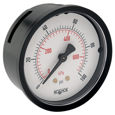0 to 100 psi 2 1/2 in Pressure Gauge